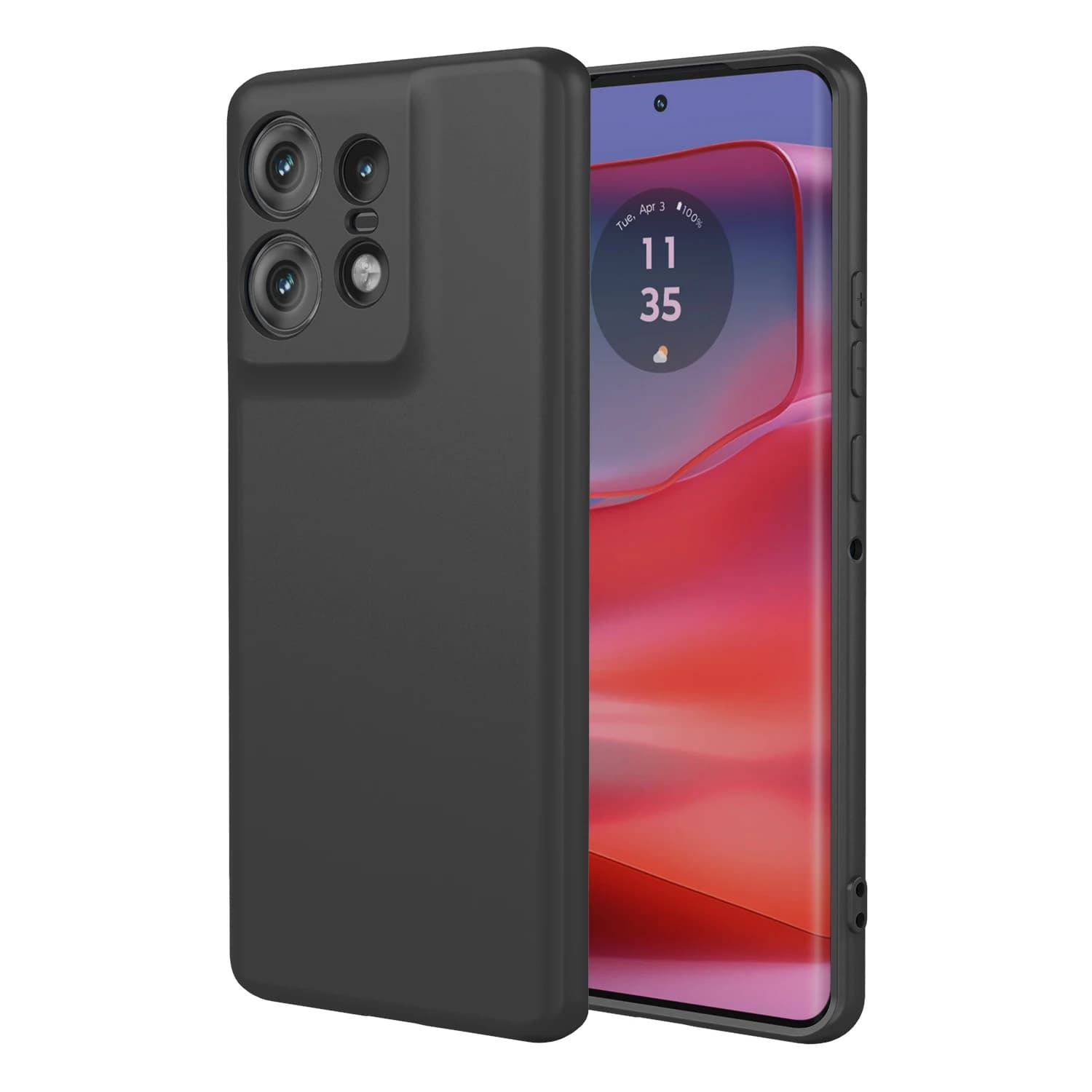 Coque en Silicone liquide Flexible pour Motorola Edge 50 Pro 60 Fusion Ultra 40 Neo Plus 2023 5G, ho