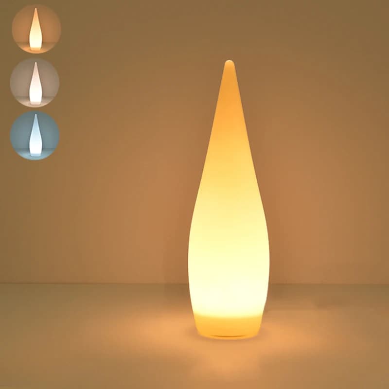Lampe goutte d'eau lumineuse pelouse solaire LED éclairage extérieur lumière solaire décoration de j
