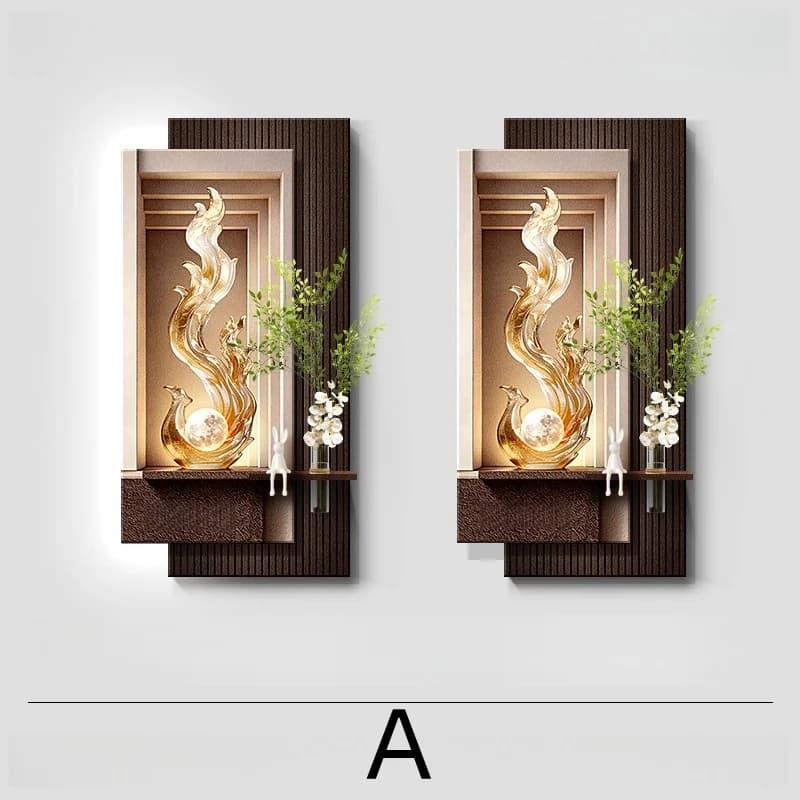 Lampes murales LED modernes pour salon, couloir, salle de passage, éclairage mural minimaliste pour 