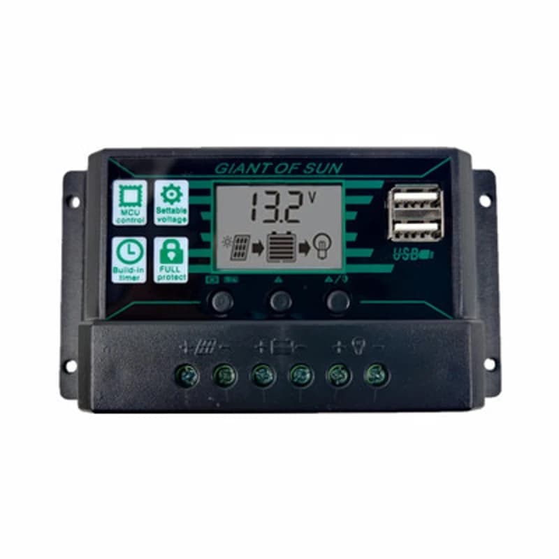 Contrôleur de charge solaire 80A 100A 150A 12V 24V pour panneaux solaires PV, compatible avec les ba