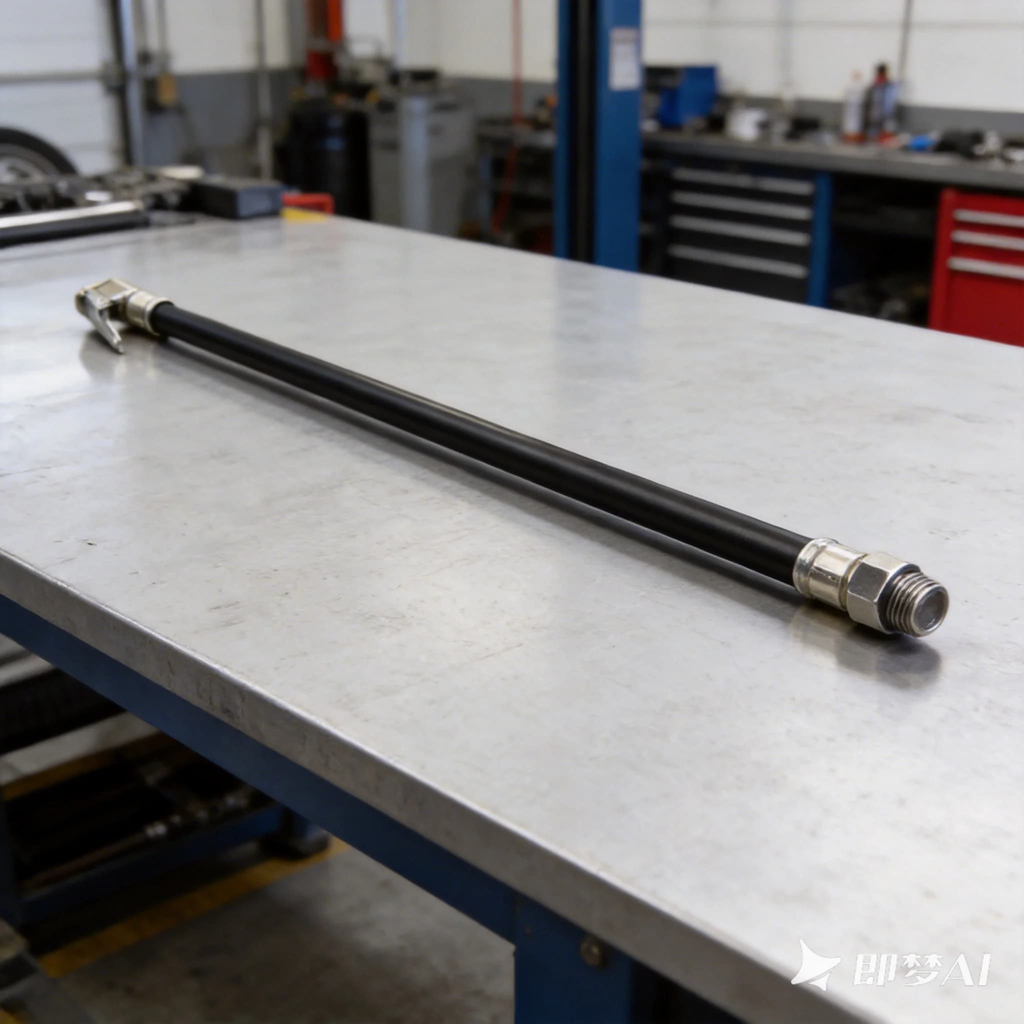 Tuyau de gonflage rapide pour pneus de voiture avec manomètre et connecteur flexible pour gonflage r