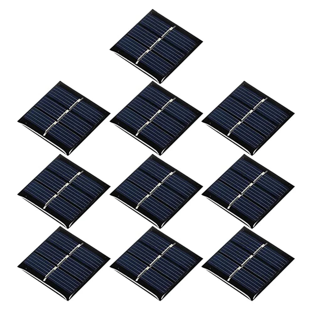 Mini panneau solaire Compact 30mm X 30mm, pour bricolage, taille compacte, Installation facile, Perf