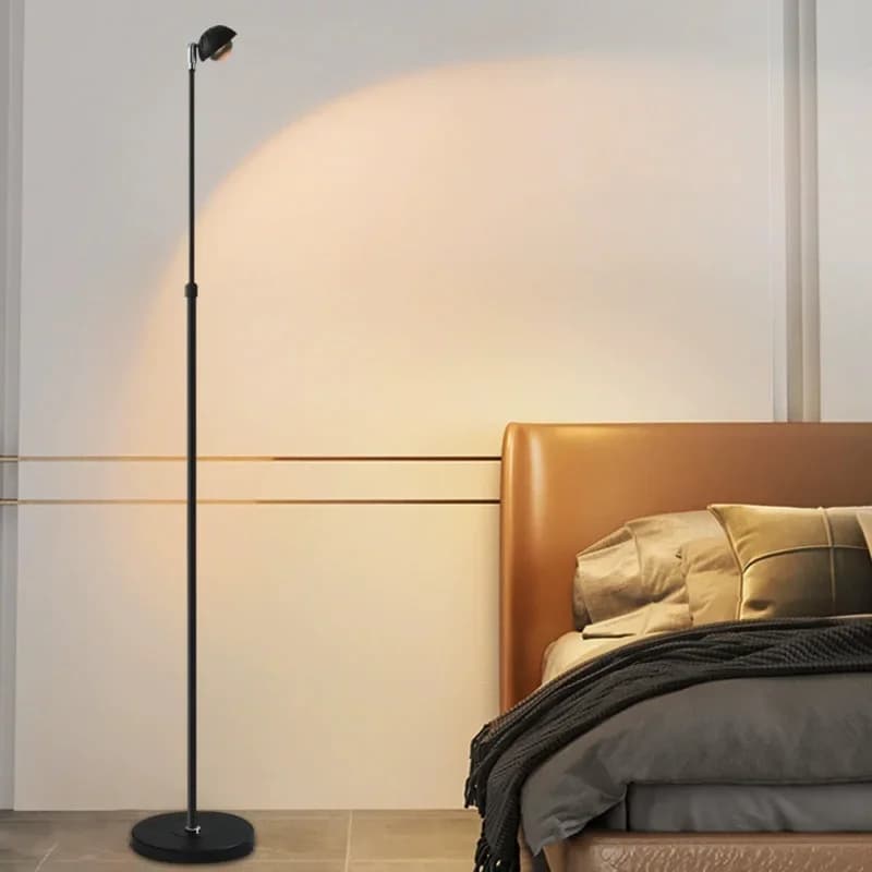 Lampadaire salon canapé coin lumière atmosphère de luxe lampe verticale créative salon simple modern