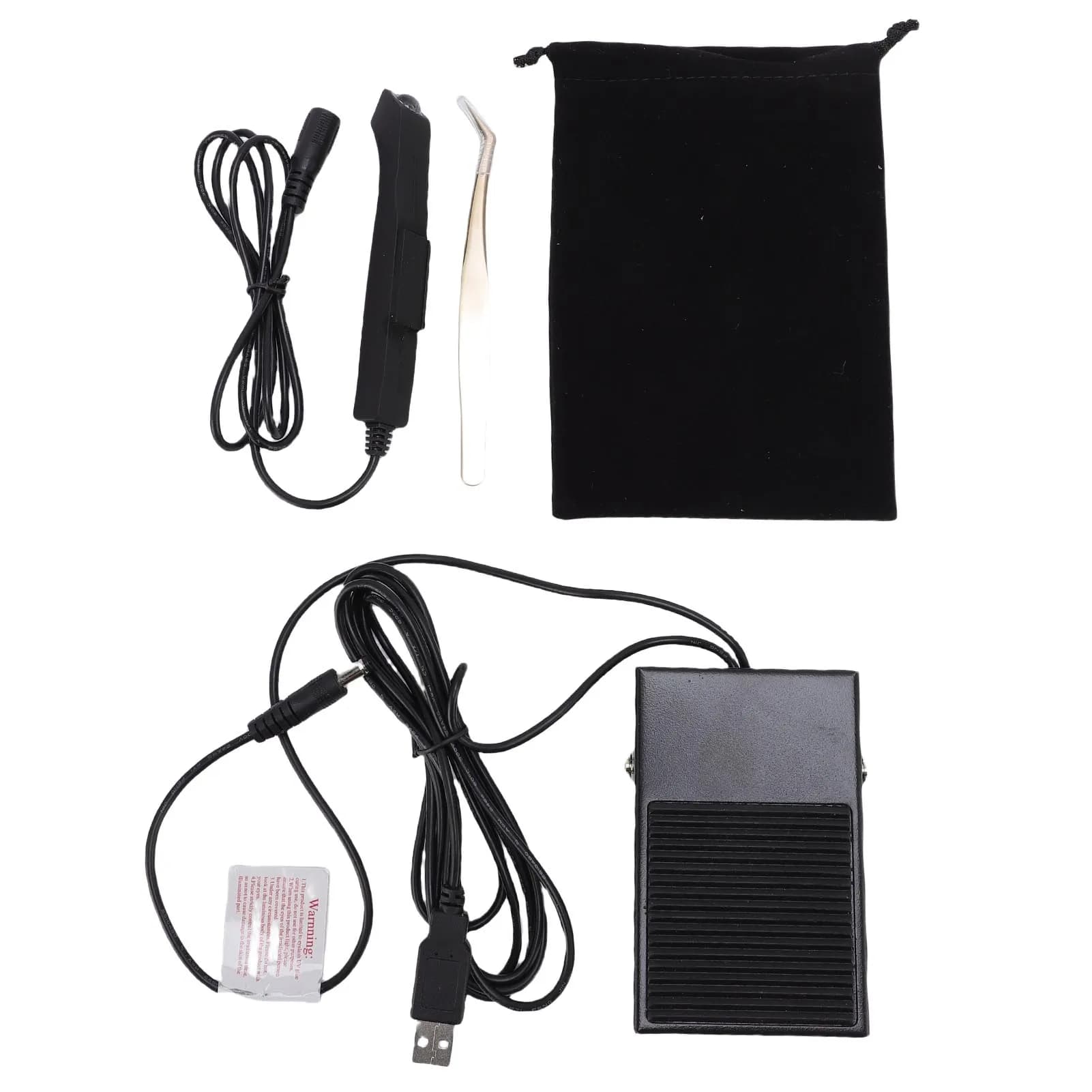 Lampe d'extension de cils lumière de cils avec pédale 5W durcissement rapide 395 à 400nm alliage d'a