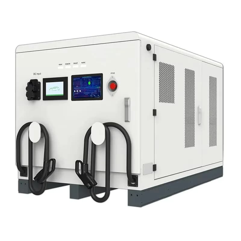 Station de recharge pour véhicules électriques CCS2 100 kW à montage au sol, tout-en-un, stockage d'