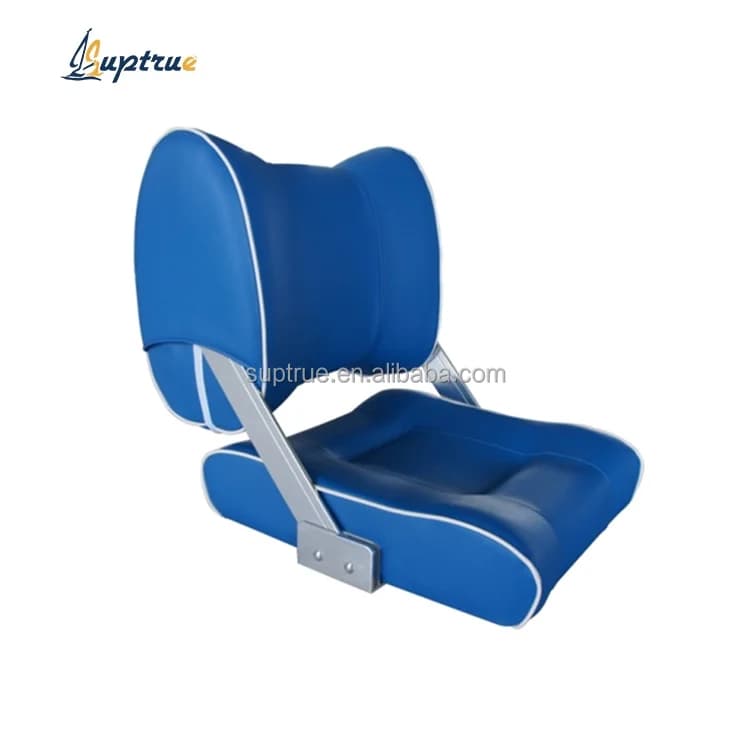 Accessoires pour bateaux, siège passager pliable de couleur personnalisée, siège de pêche pliable, a