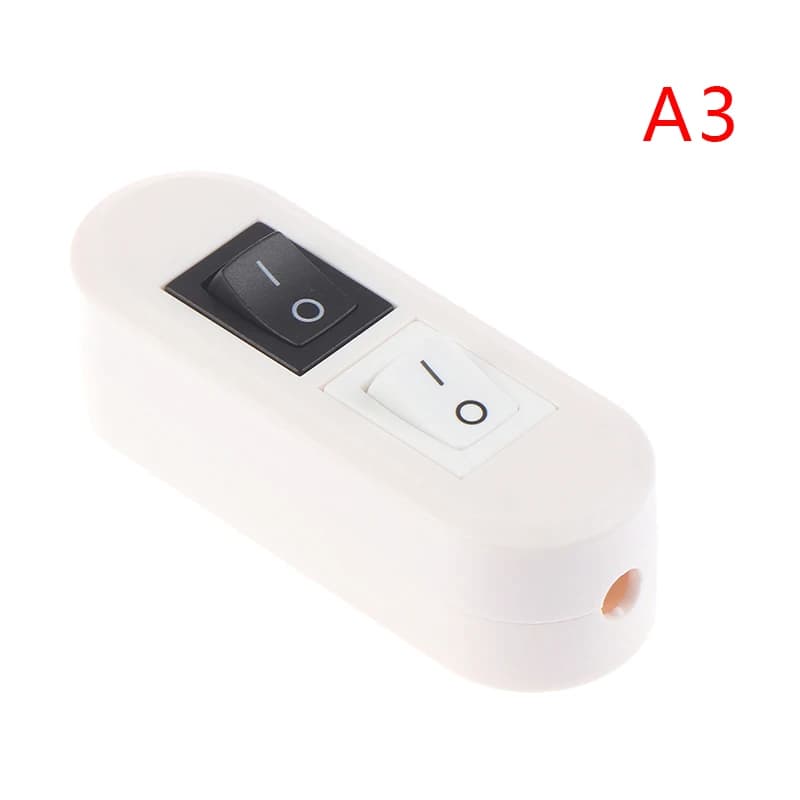 Lampe de table à double commande, lampadaire, interrupteur mère en ligne, interrupteur de commande p