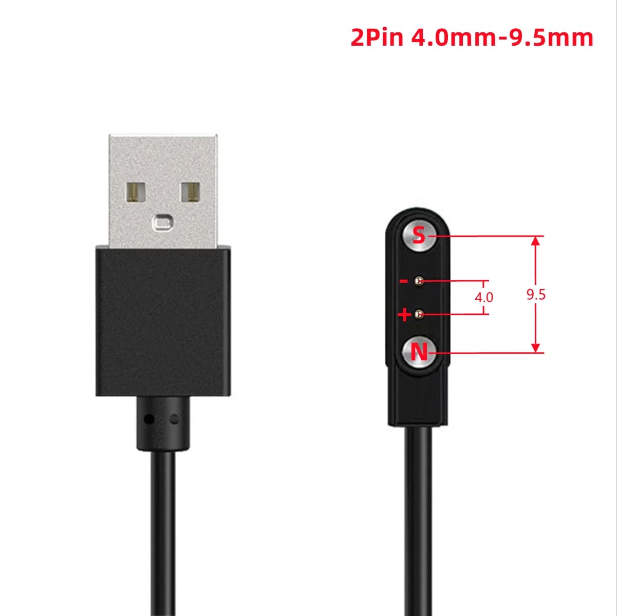 Câble de chargement magnétique universel, Dock USB, ligne électrique pour montre intelligente, brace
