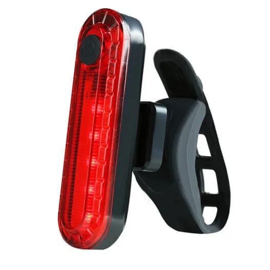 Ensemble d'éclairage de vélo à 9 LED, lampe LED avant et arrière rechargeable de 1600LM et 200LM pou