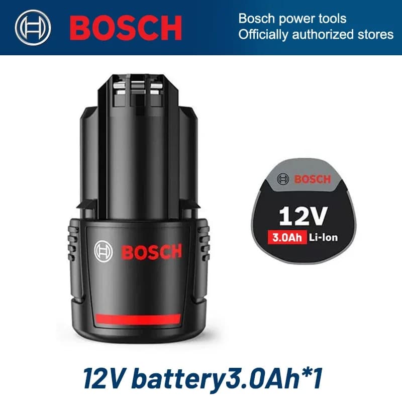 Batterie d'origine Bosch 10,8-12V ⚡   Batterie rechargeable au lithium-ion BAT411 3000 mAh 🔋   BAT41
