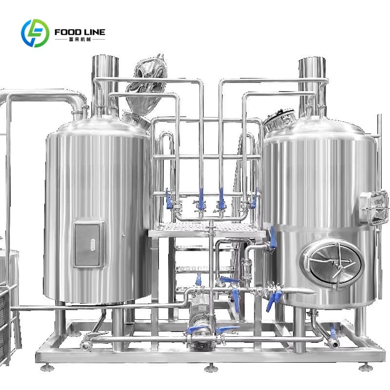 Machines de brassage de bière 300L, 500L, 1000L, brasserie artisanale, industrielles, systèmes d'équ