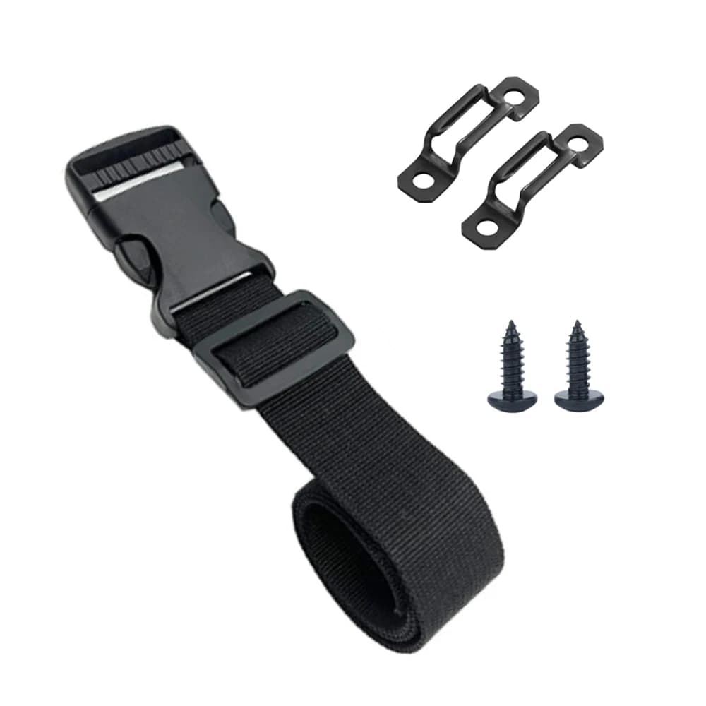 1 jeu de bouteilles de gaz et de sangles de retenue de fixation de batterie, supports pour camping-c