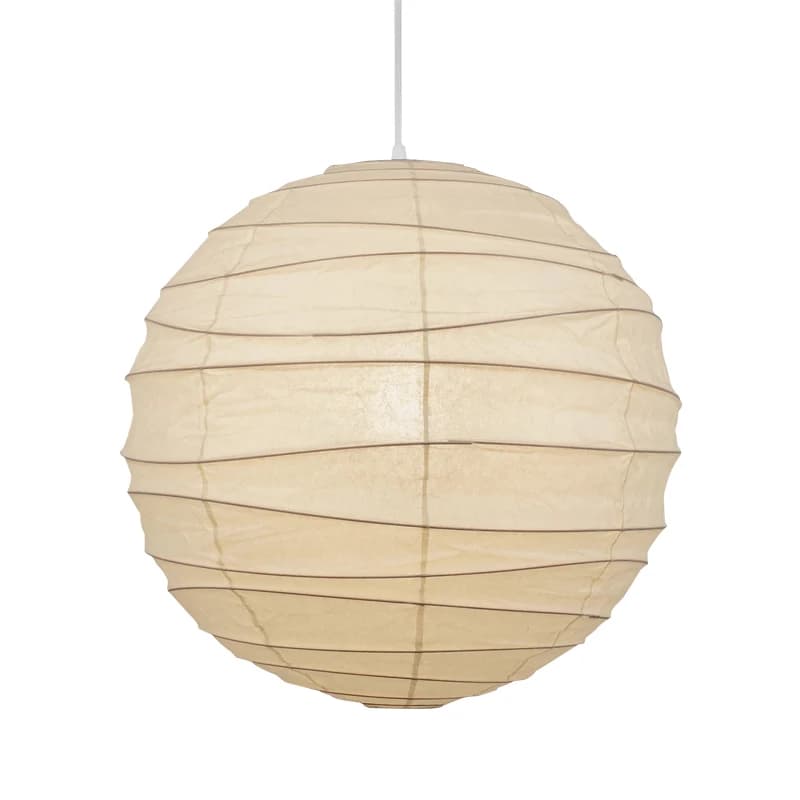 Designer Akari Noguchi Yong longues lampes suspendues LED E27 Wabi-sabi boule ronde lampe suspendue 