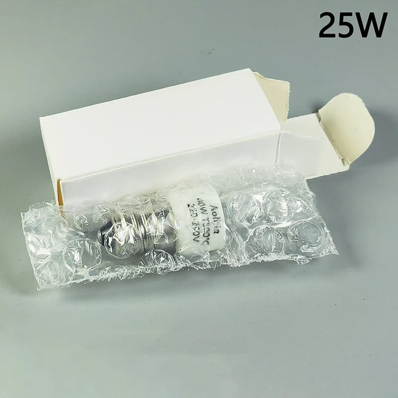 Ampoule de four 25W/40W E14, 220-240V, lampe halogène sûre pour four, haute température 500 ℃   Ampo