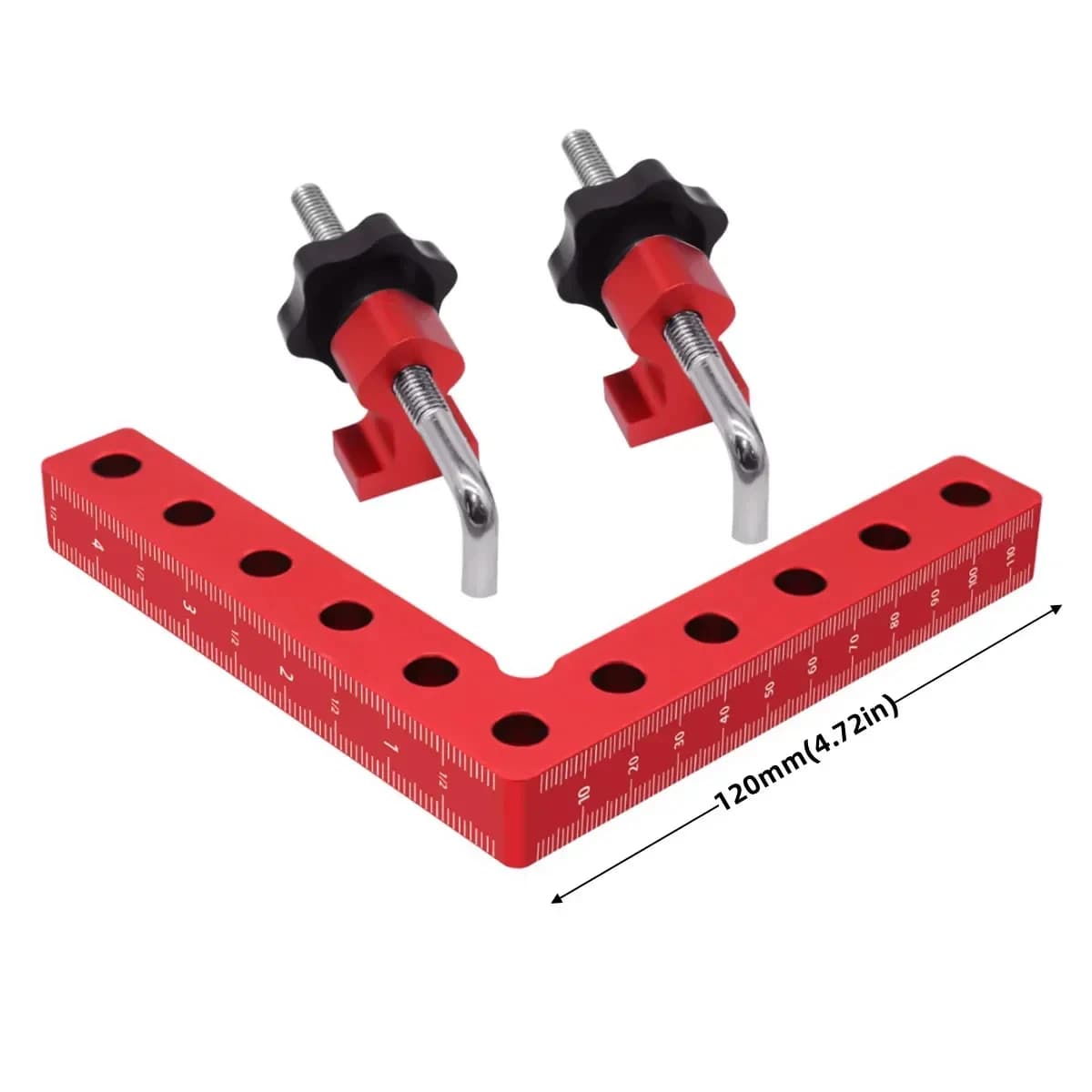 Clip de fixation à Angle droit de 120/140mm, fixation auxiliaire en forme de L à 90 degrés, Clip de 
