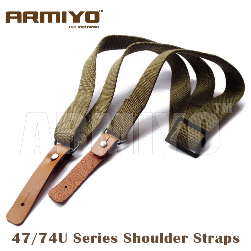 Sangle d'épaule réglable en nylon Armiyo, ceinture de survie, sac de transport/appareil photo/équipe