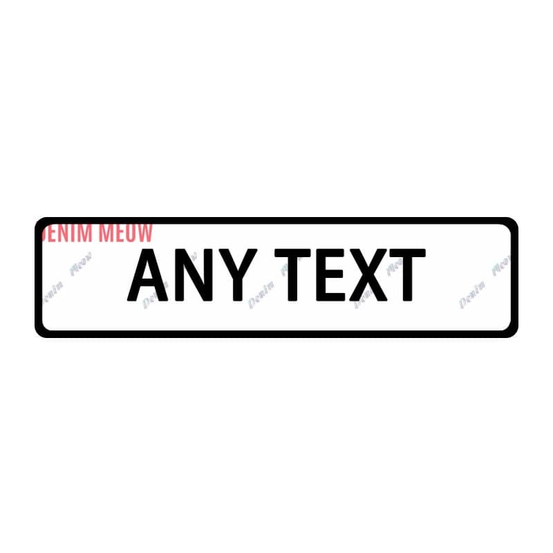 Panneau de signalisation en métal personnalisé vintage, votre logo, n'importe quel texte, affiche, r