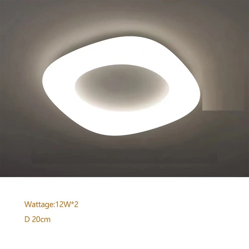 MR MAGOO-Lampe LED circulaire suspendue en forme de nuage, design créatif, luminaire décoratif d'int