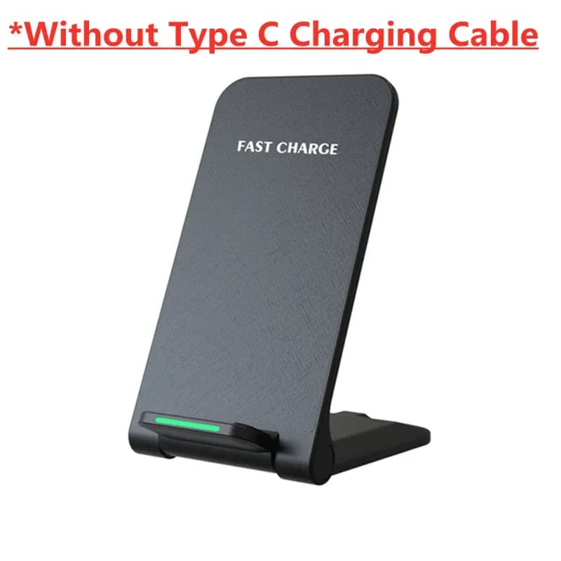 Station de recharge sans fil pour iPhone 15 14 13 12 11 Pro Max 11, support de téléphone, charge rap