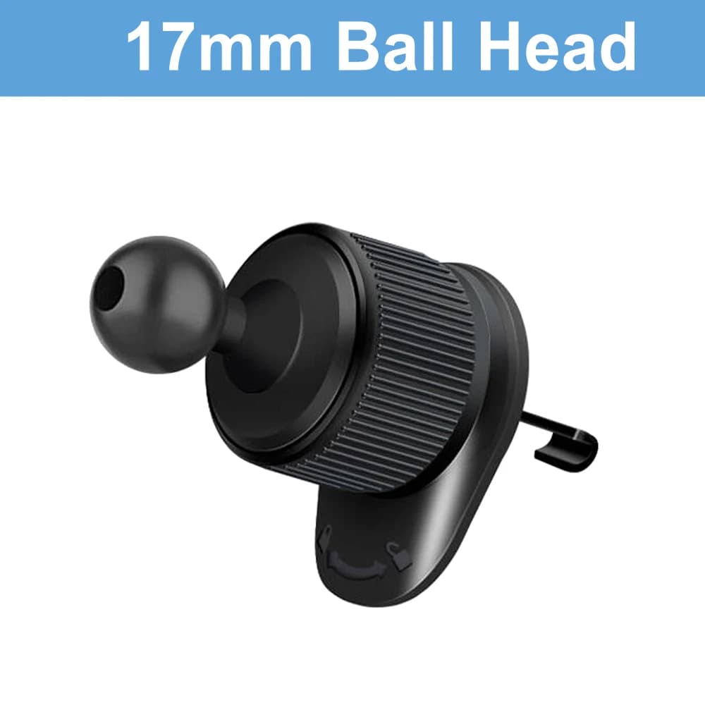 McGiLLon support universel pour grille d'aération de voiture, Base à tête sphérique de 17mm, crochet