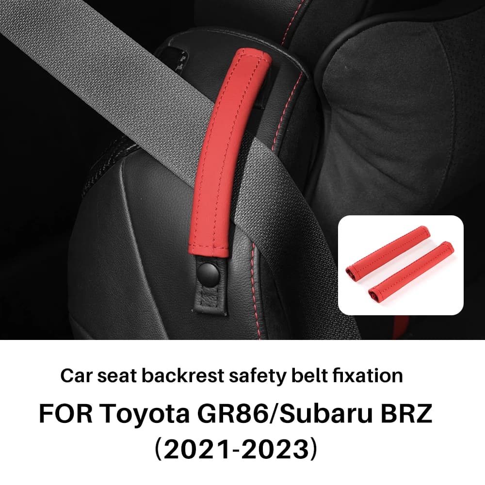 Accessoires d'intérieur de voiture pour Subaru BRZ, ceinture arrière de siège de voiture LHD RHD, en