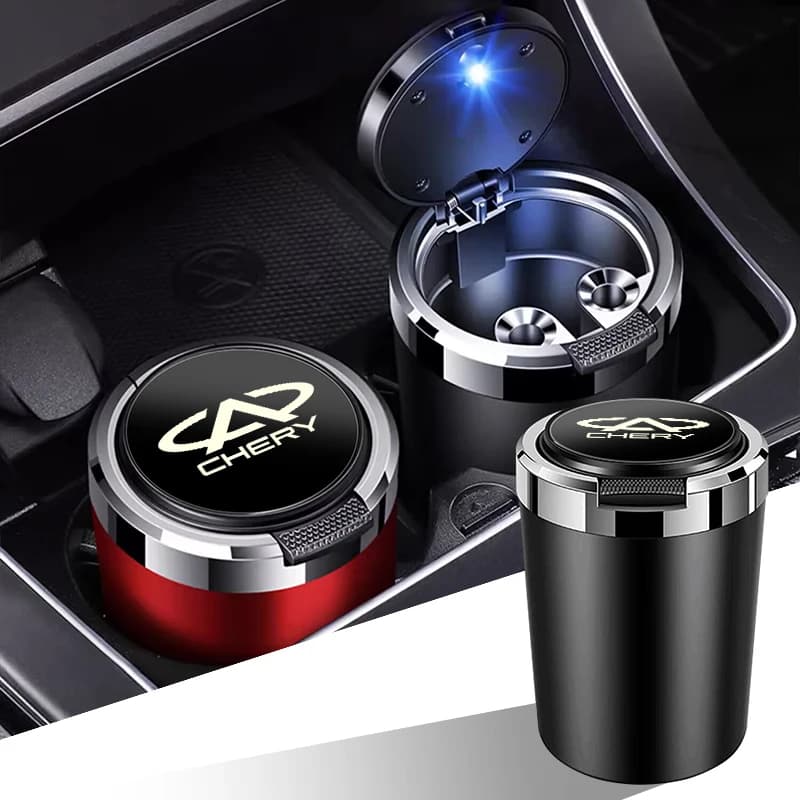 Cendrier de voiture accessoires pour véhicules accessoires de voiture nouveauté pour Chery tiggo 2 3