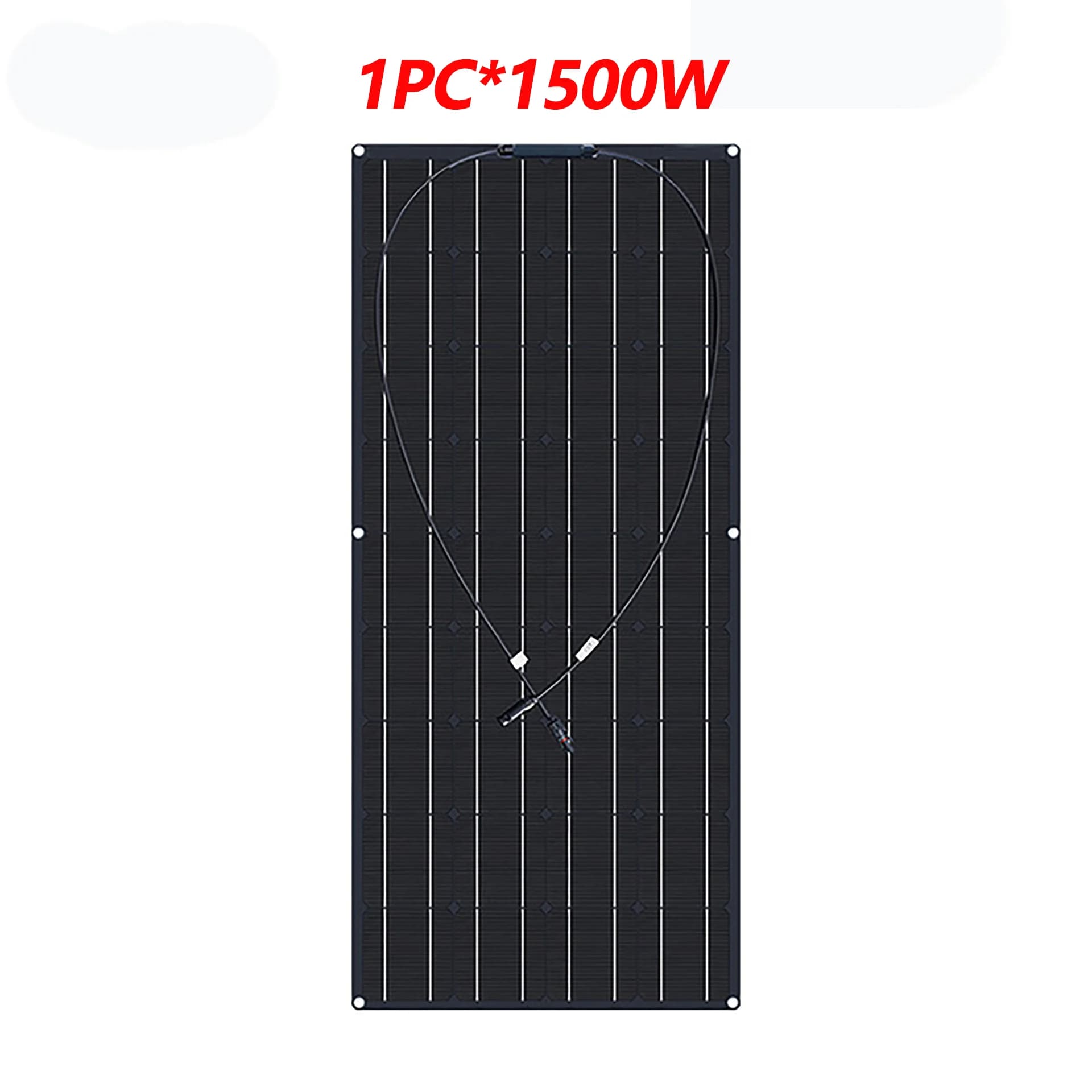 1500W3000WSolar Panel1000W2000W solaire haute efficacité Portable batterie externe charge Flexible c