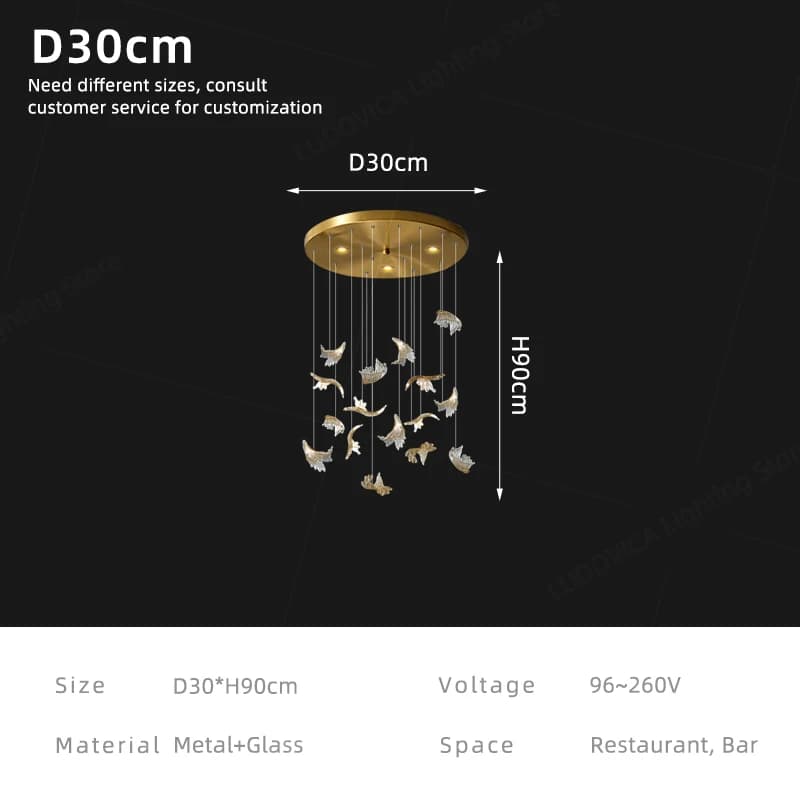 Lustre de plafond de cuisine, luminaire suspendu en verre pour table à manger, restaurant, bar, lamp