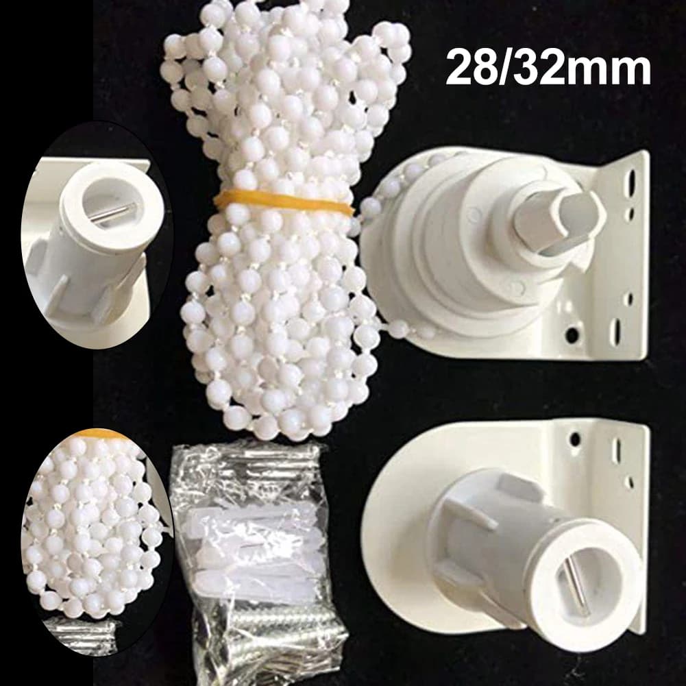 1 jeu de raccords pour stores roulants, Kit de chaîne de perles, accessoires pour rideaux de fenêtre