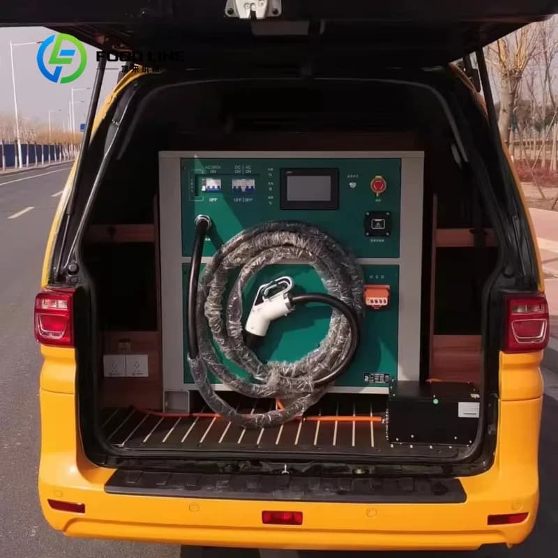Système de recharge mobile d'urgence personnalisé pour véhicules électriques, station de recharge ra