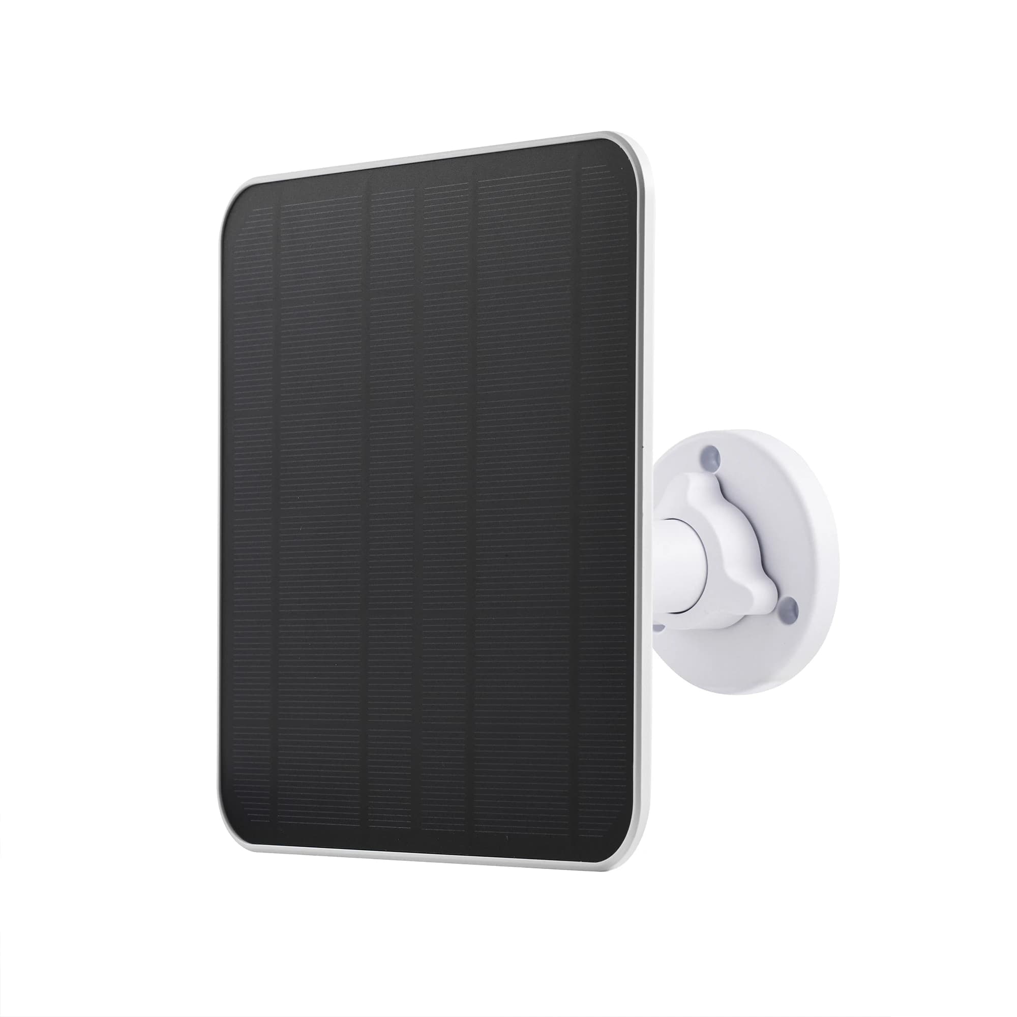 Panneau solaire 5W pour caméra de sécurité USB-C/DC/Micro USB, chargeur de panneau solaire pour camé