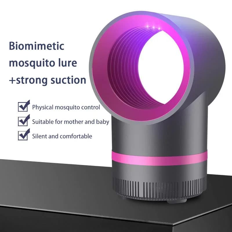 Lampe anti-moustiques 2-en-1 Lenovo, piège à mouches électrique, tue-insectes, lampe USB silencieuse