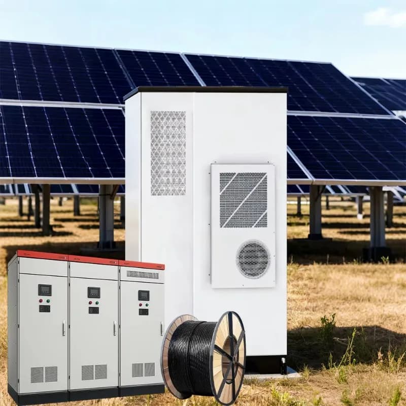Système de stockage solaire au sol 60 kW avec panneaux solaires pour la sauvegarde d'énergie des ins