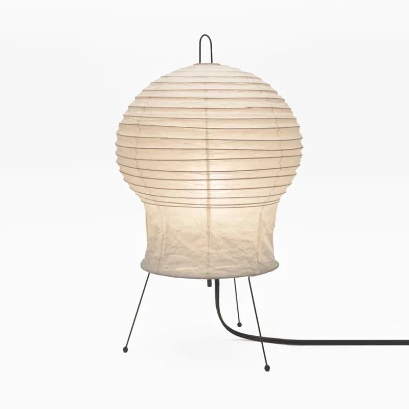 Lampe suspendue en papier de riz, design japonais, design noguchi, luminaire décoratif d'intérieur, 