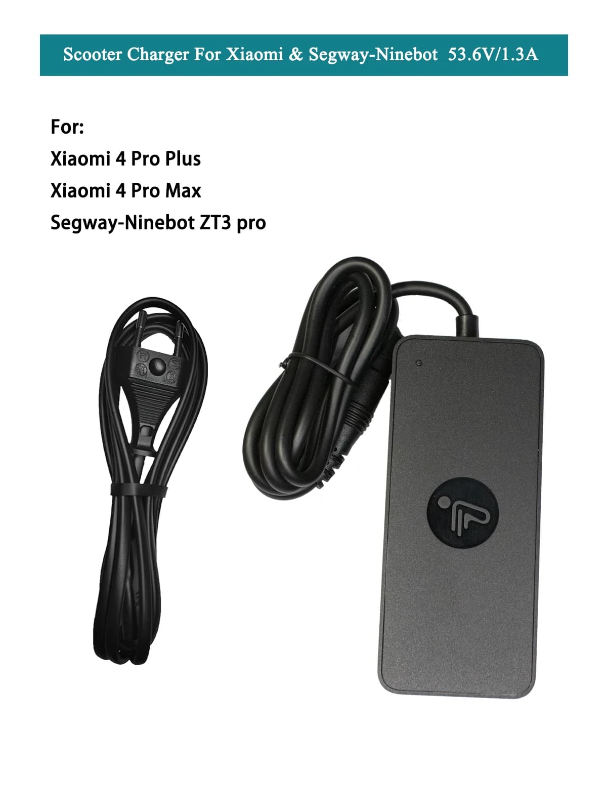 Chargeur pour xiaomi 4 pro plus/4pro max/Segway-ninebot ZT3 pro 53.6V 1,3a, pièces de rechange d'ori