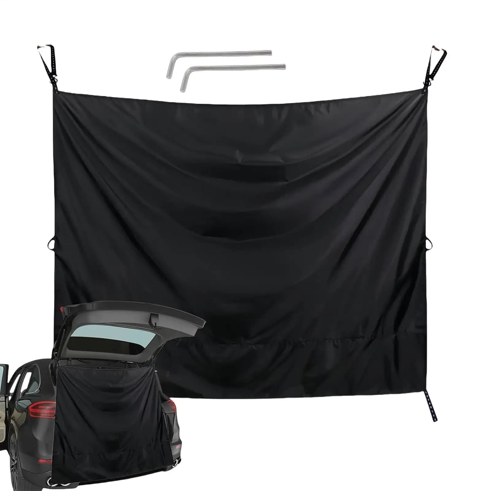 Rideaux de douche pour porte arrière de camping-car, panneaux d'intimité pour véhicule, pour le camp