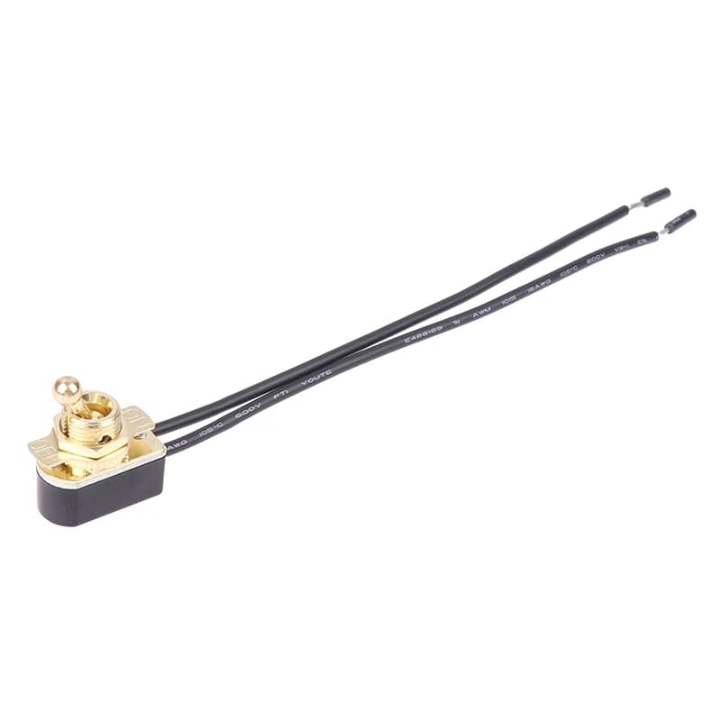 Accessoires pour équipements électriques, 1 pièce, interrupteur à bascule standard pré-câblé AC 250V
