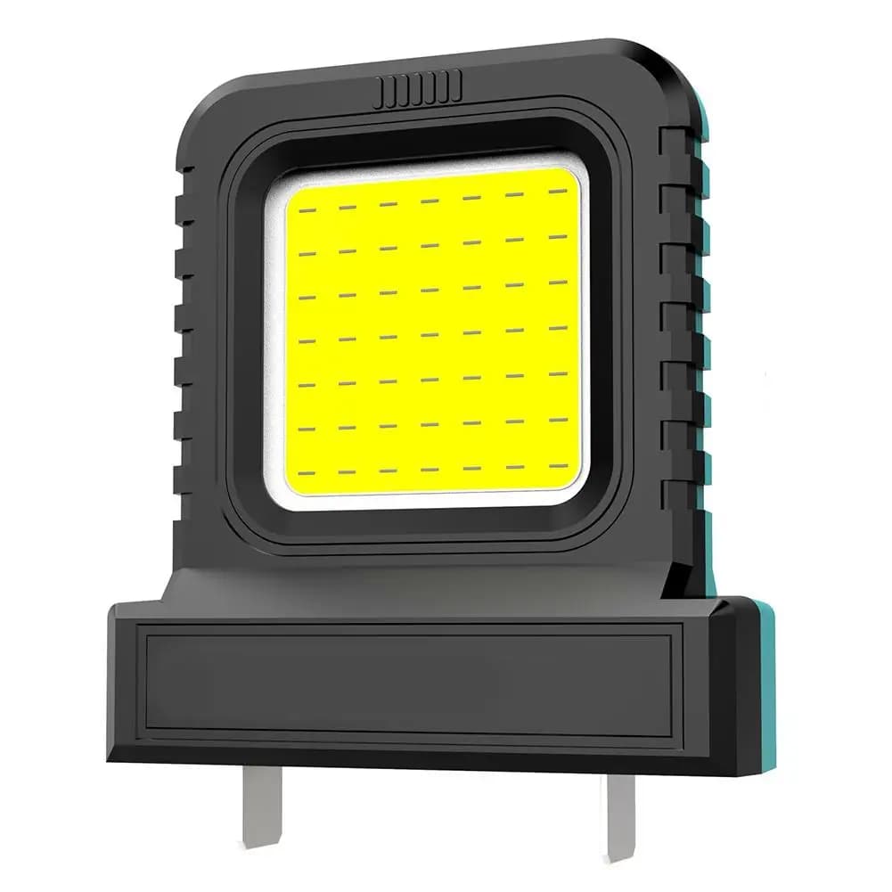 Lampe de travail pour accessoires pour outils électriques, Compatible avec le boîtier de batterie au