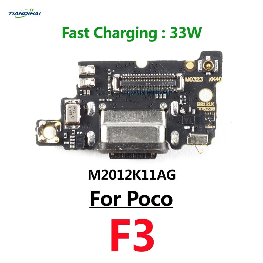 Câble flexible de port de charge USB pour Xiaomi Poco X5 X6 X7 Pro X2 X3 GT F3, connecteur de charge