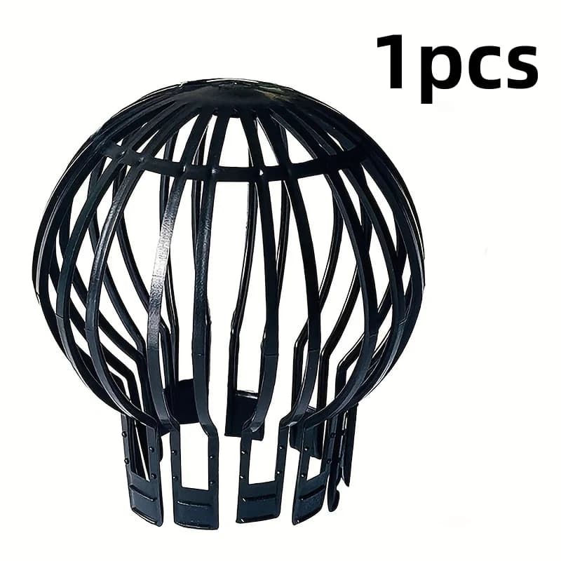 Filtre de vidange pour gouttière, 4 pièces, protection pour bec de descente de toit, couvertures d'é