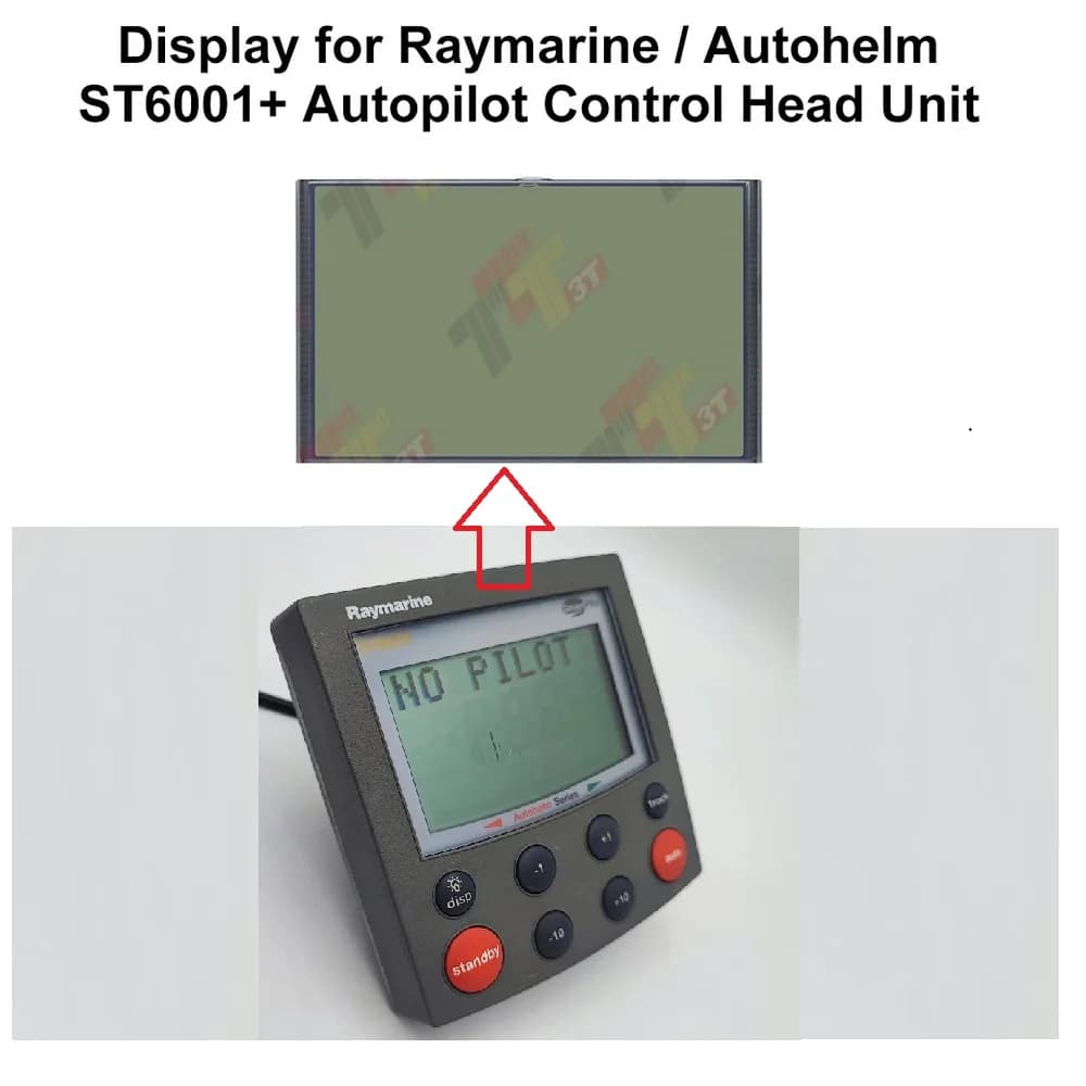 Écran Smartpilot pour RAYMARINE ST6000+ ST6001 + Unité de commande de pilotage automatique