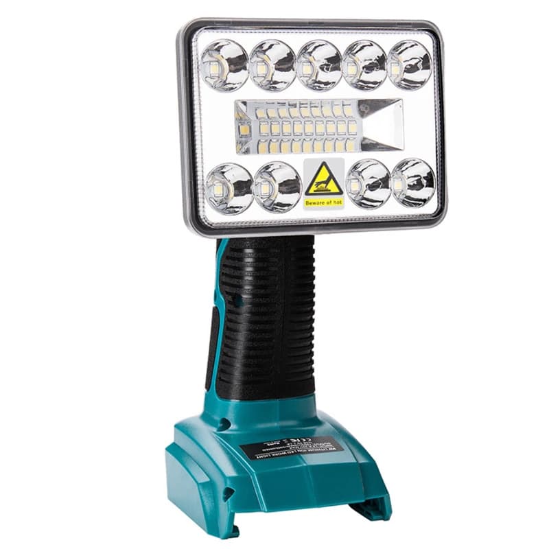 Lampe de travail LED portable pour Bosch, éclairage extérieur intérieur et extérieur, batterie au li