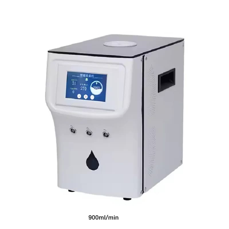 Machine de thérapie par Inhalation d'hydrogène 900ML1800ML, générateur d'eau d'hydrogène O2 HHO, inh