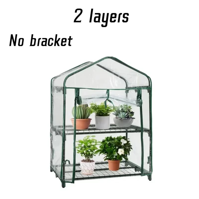 Couverture de serre de jardin en PVC pour fleurs et plantes, abri isolant, serre chauffante, véranda