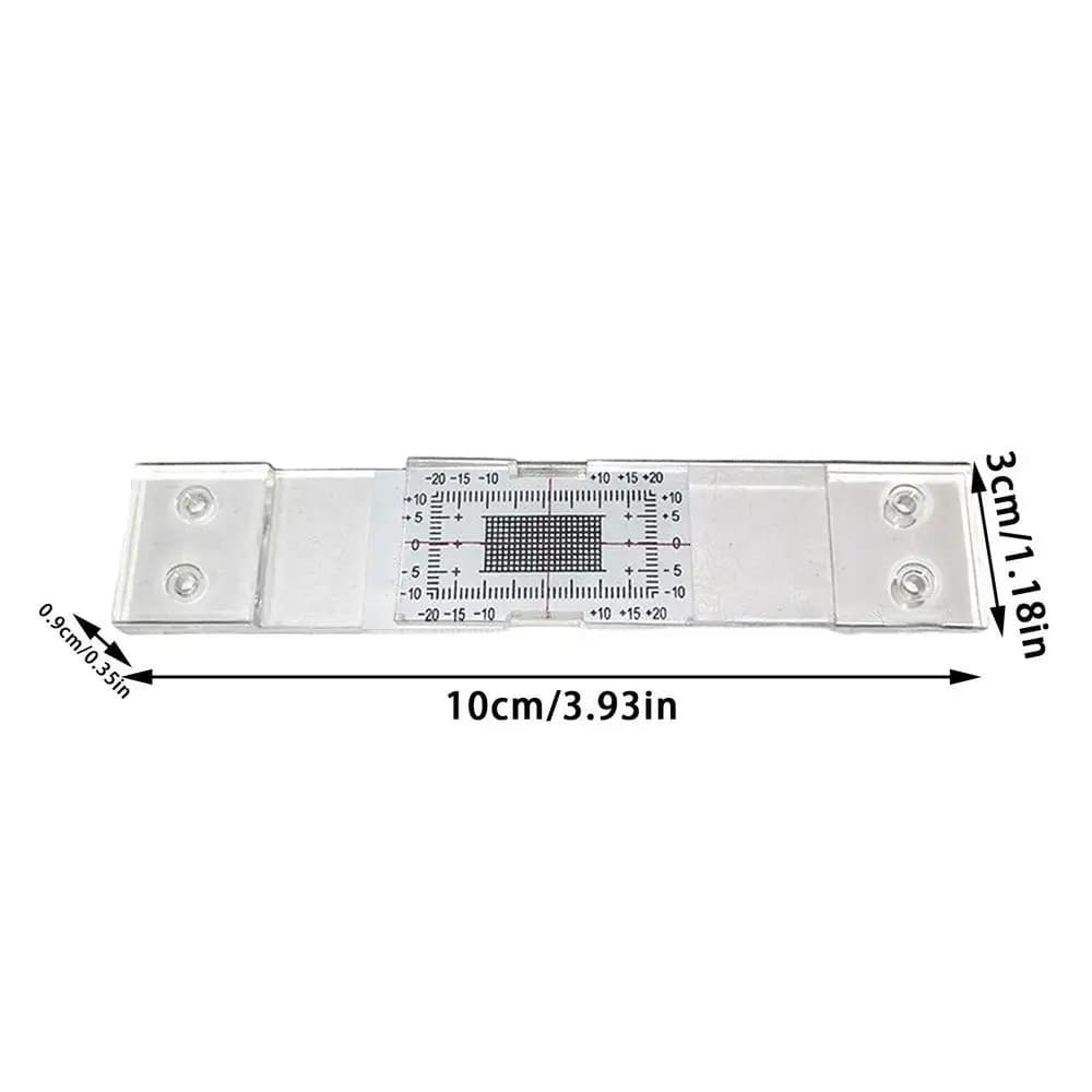 Jauge de moniteur de fissure en acrylique, surveillance des fissures, outil d'enregistrement, mesure