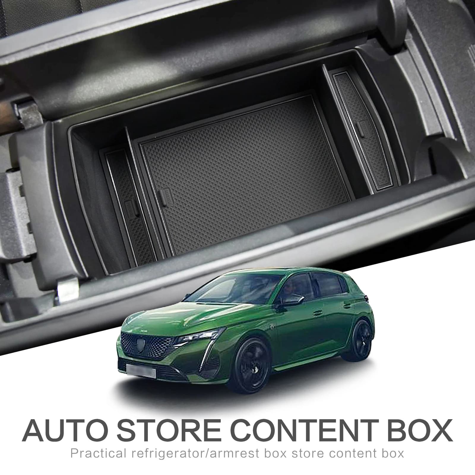 Boîte de rangement d'accoudoir central SW, pour peugeot 308 2021 – 2022, accessoires pour nouveau plateau Opel Astra L 2022