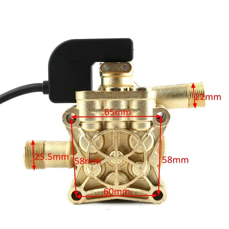 Pompe de transfert auto-amorçante portable, pièces de pompe à eau des Émirats arabes unis, pulvérisateur de lavage de voiture, haute pression