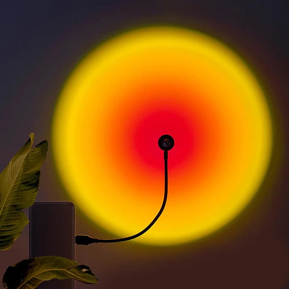 Lampe LED USB au néon arc-en-ciel
