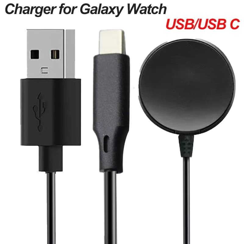 Chargeur USB C pour Samsung Galaxy Watch 7/6/6 Classic/5/5 Pro/4/4 Classic