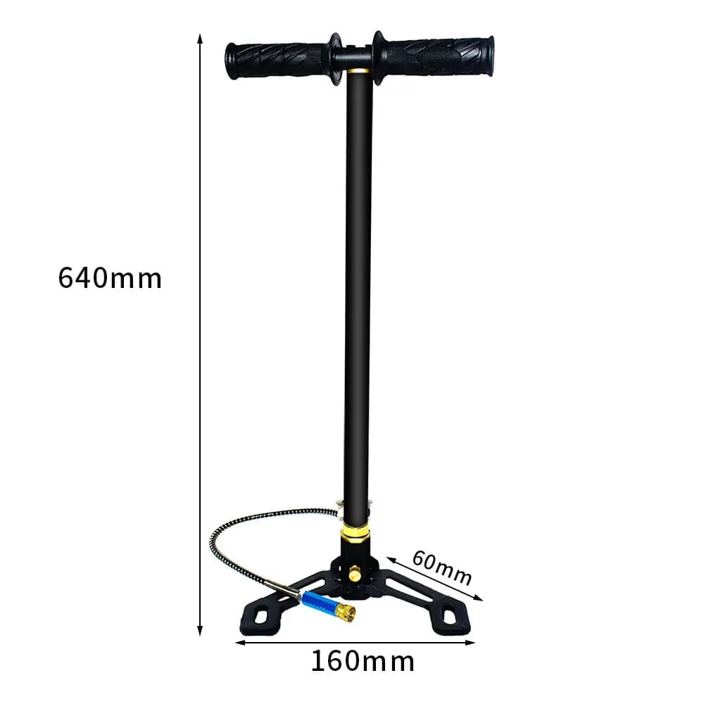 TUXING 300Bar 4500Psi 30Mpa PCP pompe haute pression 3 étapes pompe à Air manuelle pour Pcp chasse voiture vélo recharge PCP